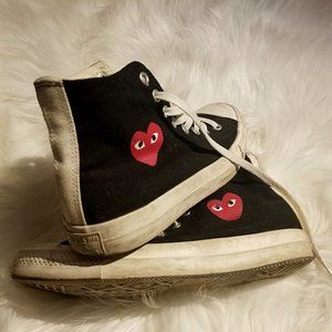 CDG Play x Converse Chuck Taylor All Star High Top